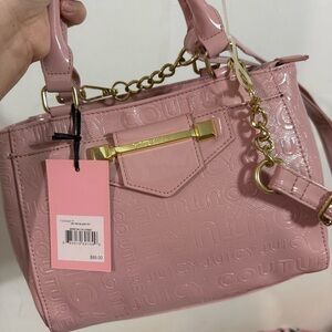 Juicy Couture word on the street satchle purse